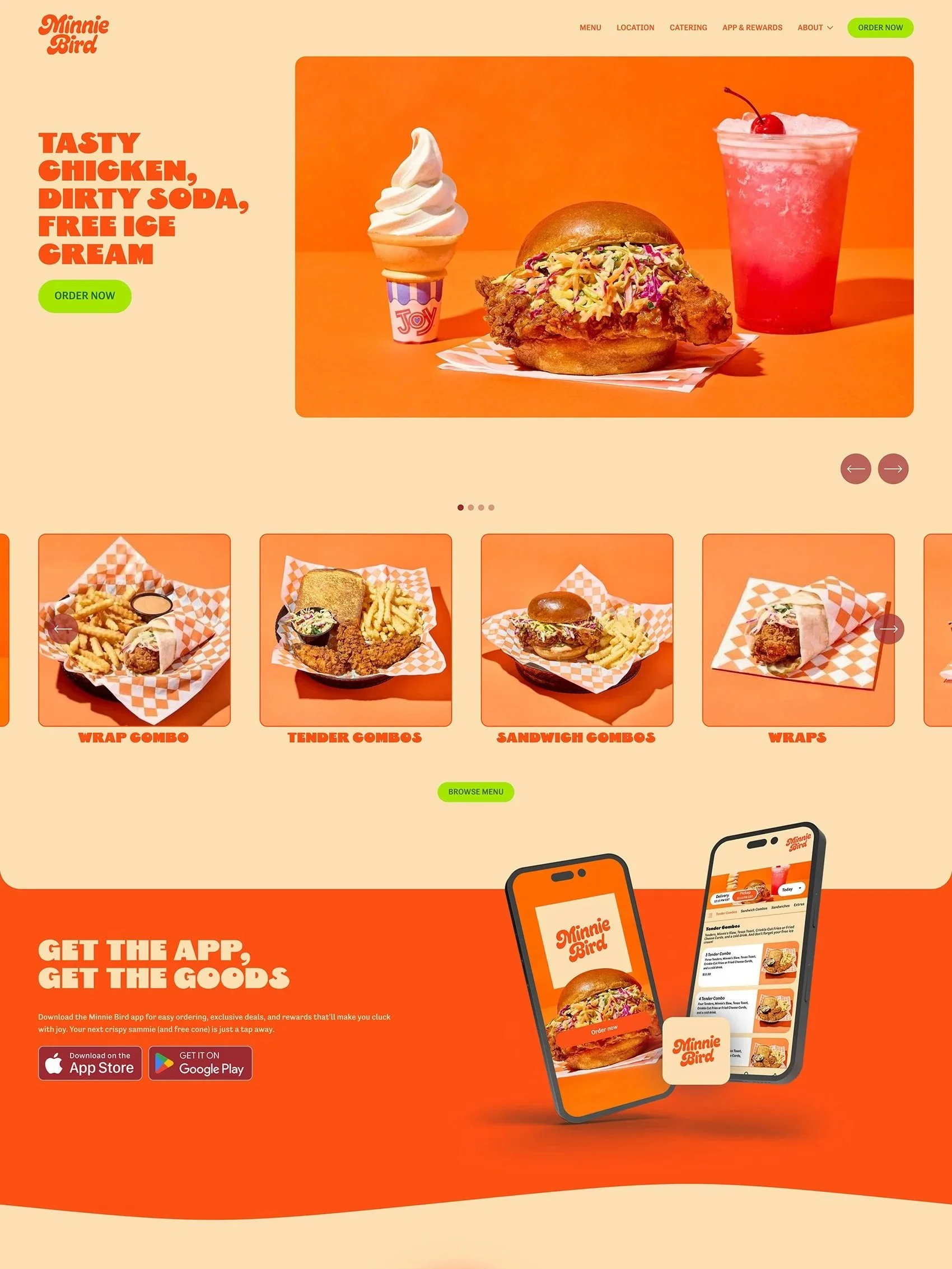 Franchise & Restaurant Website
