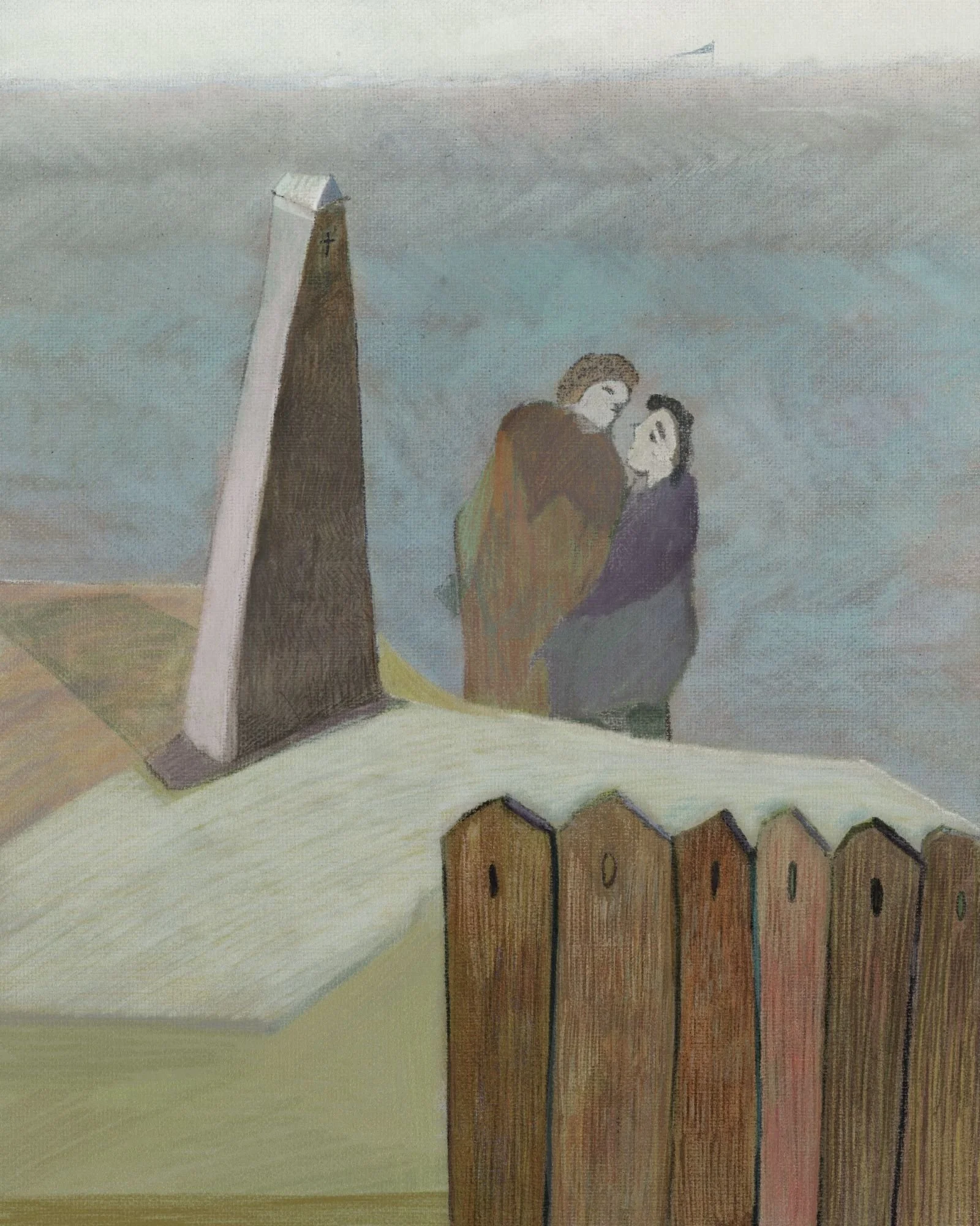 Fences.

Digital painting. 