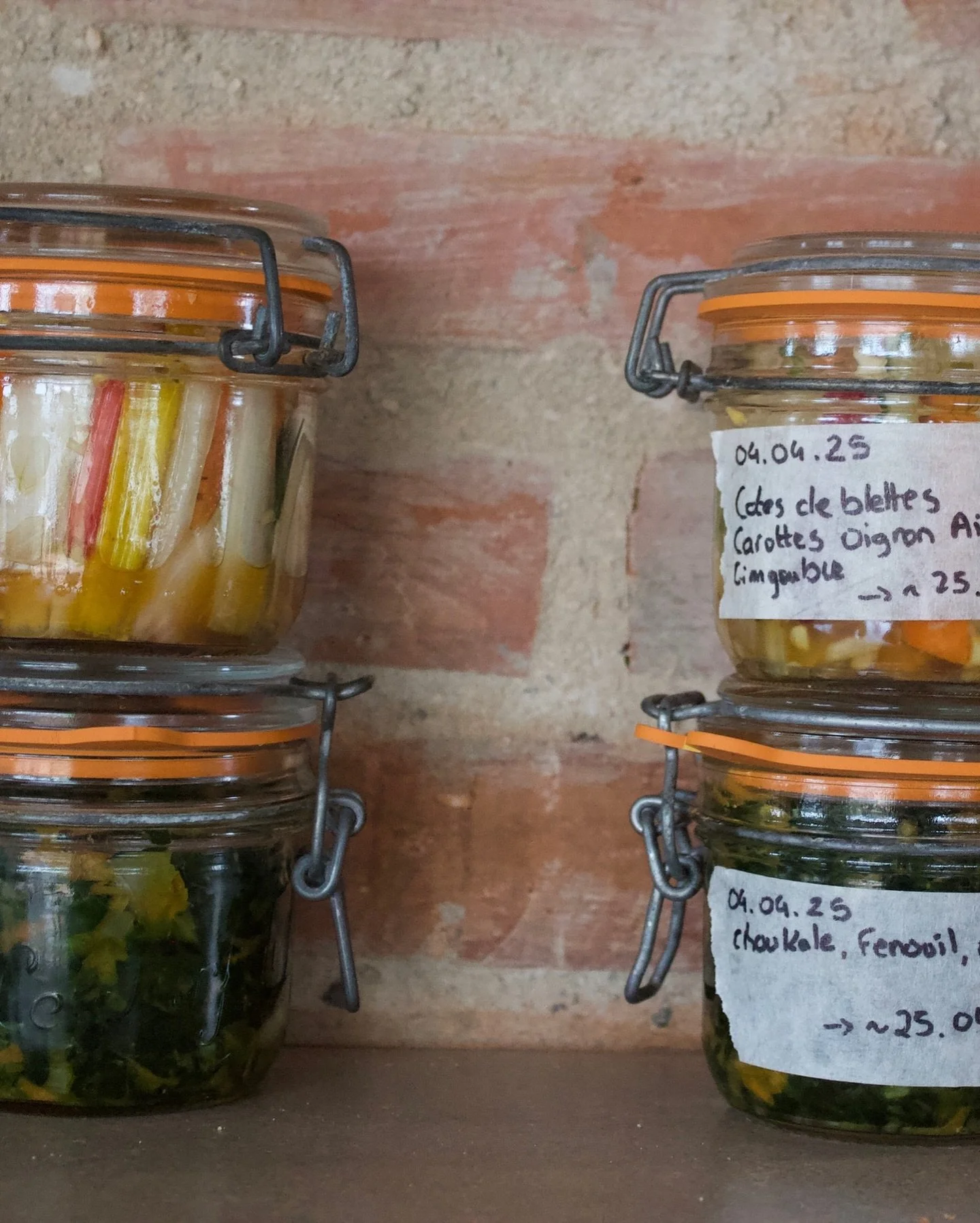 Focus ateliers gourmandise : lactofermentation et boissons ferment&eacute;es @a.la.vegetalerie 

Les @ateliers_milou c&rsquo;est aussi mettre en valeur nos jolis produits du coin durant les ateliers passionnants encadr&eacute;s par @mariehaquette 🥬?