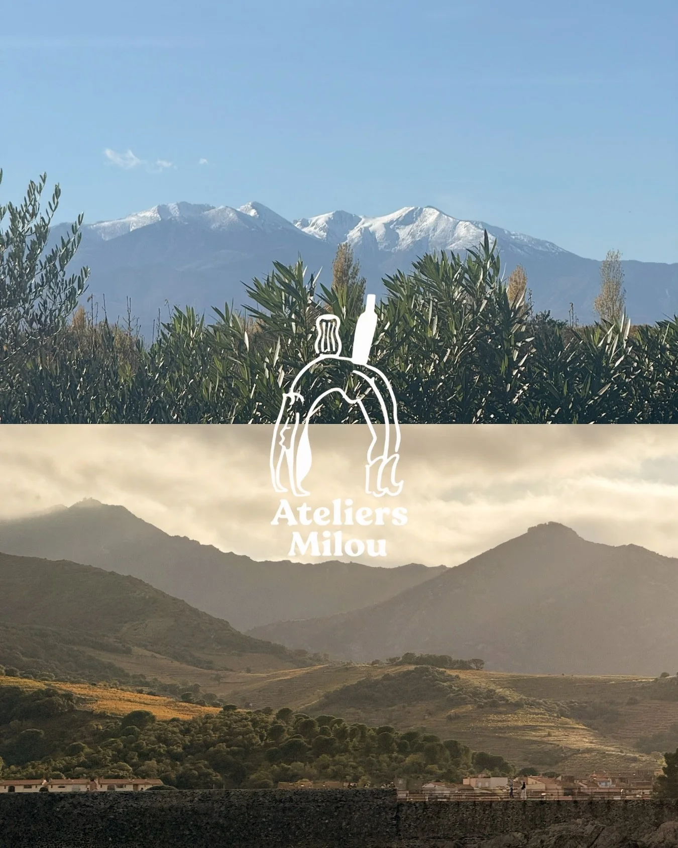 Pendant les s&eacute;jours Milou, le temps ralentit.
Le s&eacute;jour se trouve dans le sud de la France, autour des paysages des Alb&egrave;res et des Pyr&eacute;n&eacute;es orientales ❤️