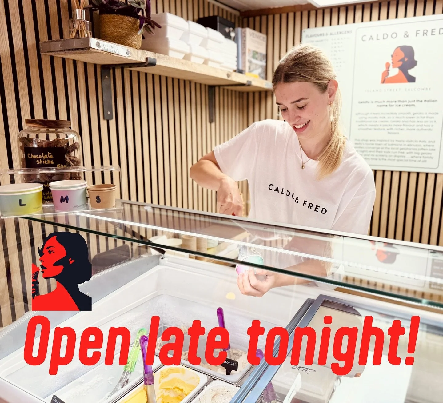 💥 We are open until 9.30pm tonight!! 💥 (Thursday)

Get down to Island Street for some pre-fireworks gelato! 💥 🚀 🍨 ❤️ 💥 

#salcomberegatta #gelato #fireworks #islandstreet #openlate #passegiata #thurelstone #modbury #babtham #bigbury #avetongiff