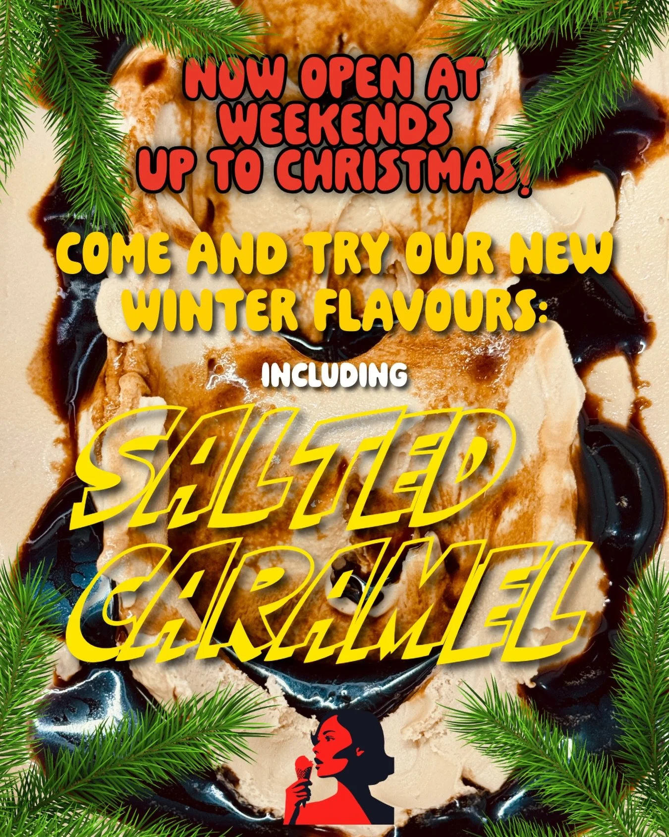 We have been away for a wee bit but we are back! ....with a ream of yummy winter flavours for you to try! 😍

Including:

#saltedcaramel ....aye yayayayaye! 😋
#pannatone .....bellisima! 💃
#cinnamon ......ooooh how Christmassy!🎄

We will be open Sa