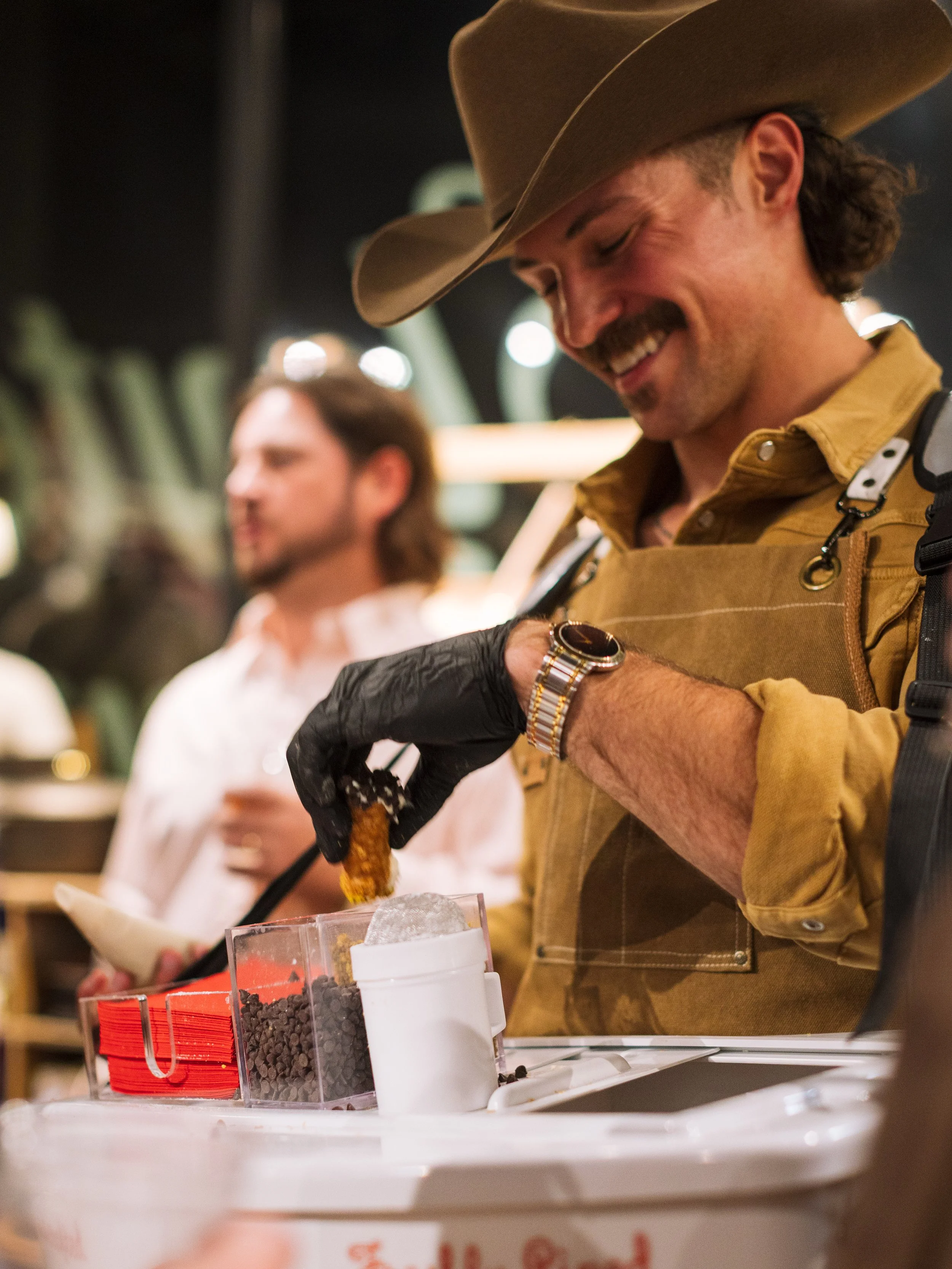 Cowboys and cowgirls at an event in Alabama 