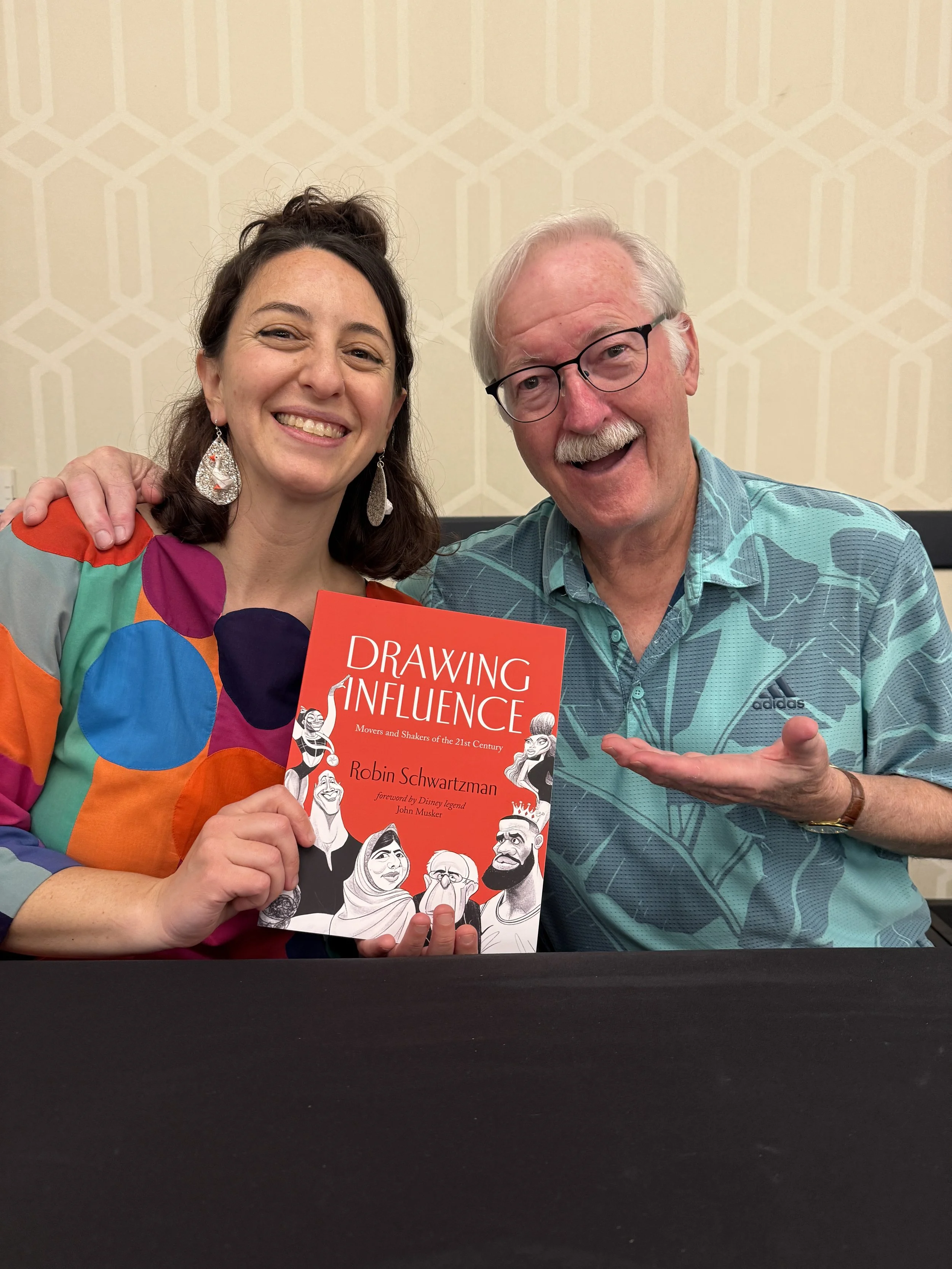 Limited Edition - Drawing Influence Signed by Robin Schwartzman + John Musker