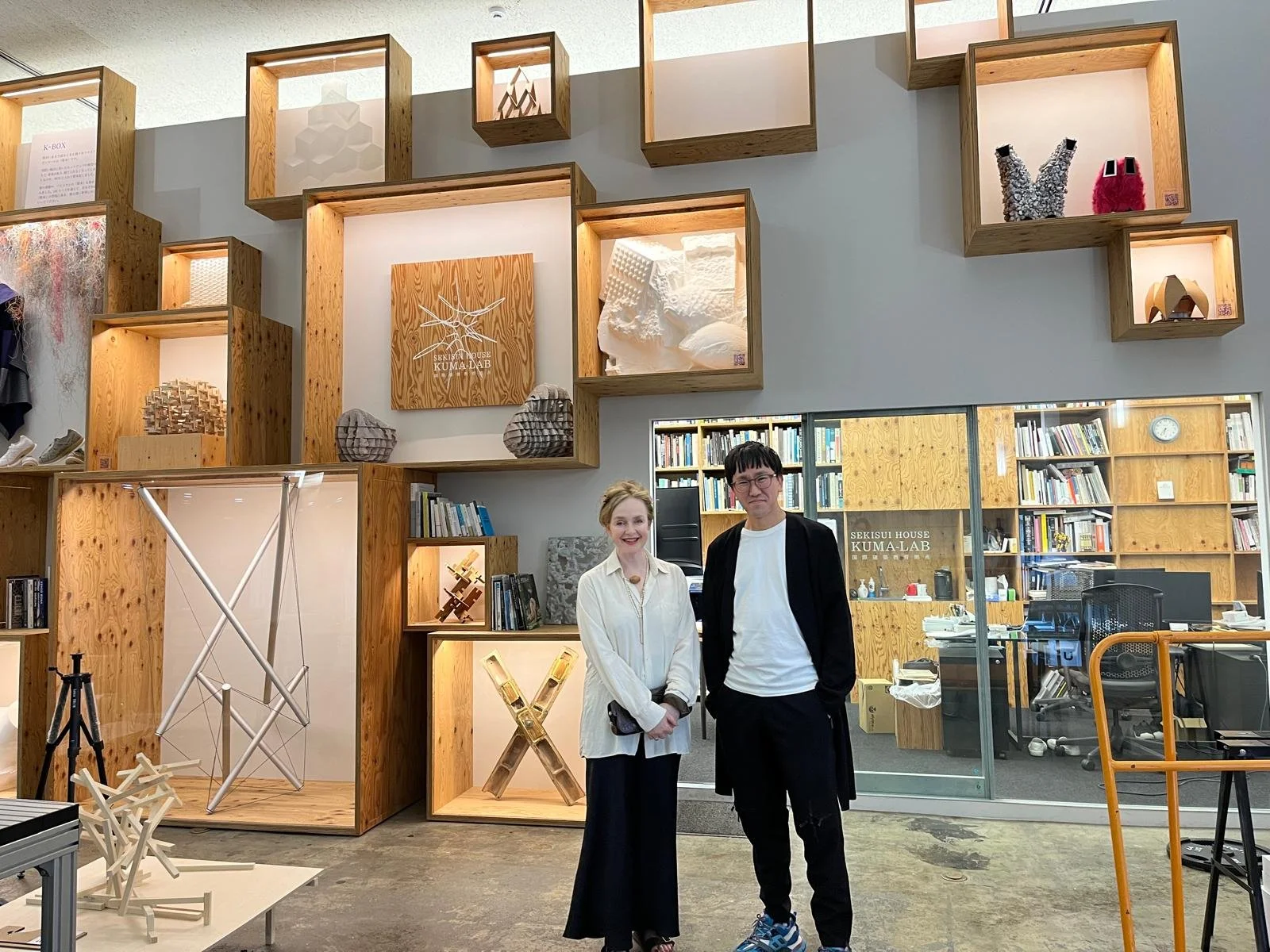 Clare & Toshiki in Kuma Lab.jpeg