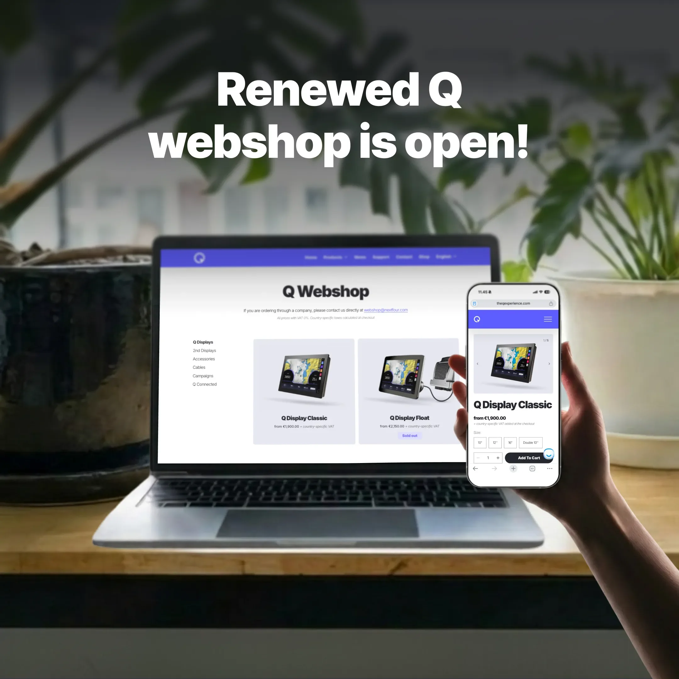 The new Q Shop is open
