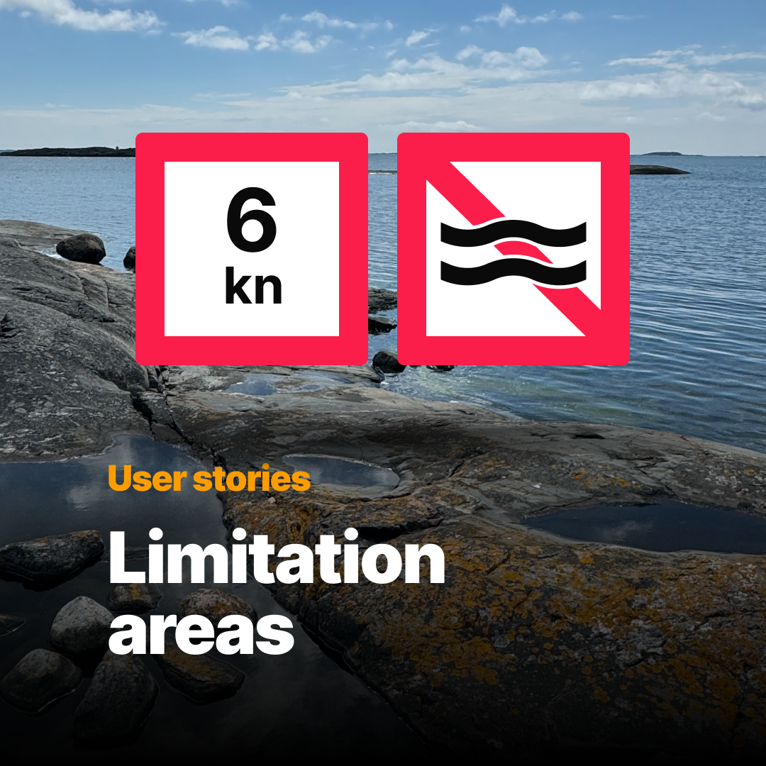 Limitation areas to navigate with confidence