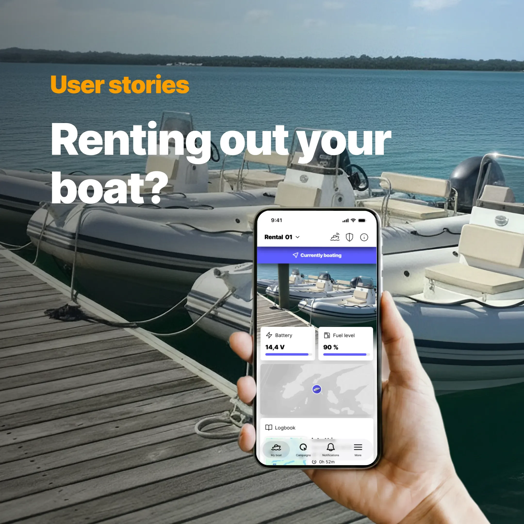 Renting out your boats?