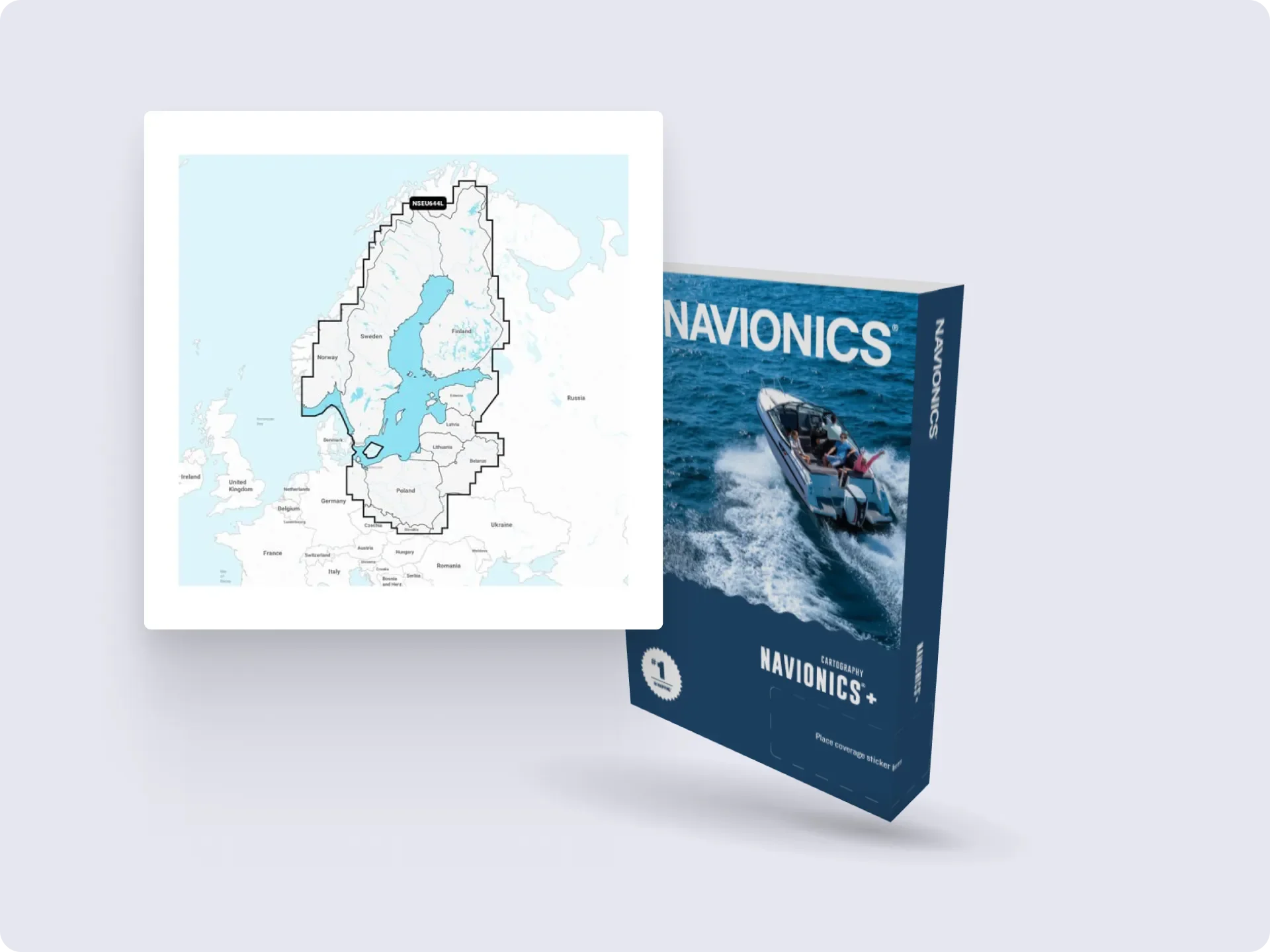 Navionics+ • EU644L Baltic Sea