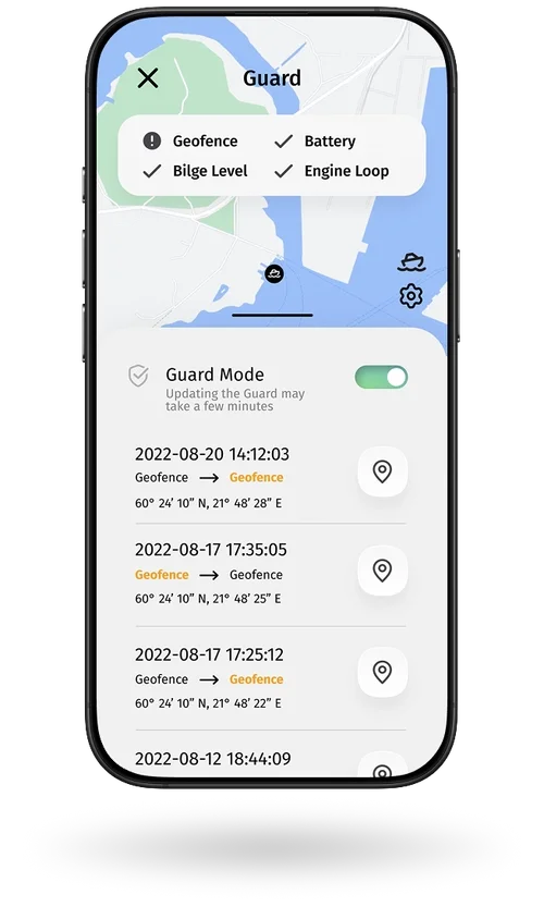Image of Q App Guard screen