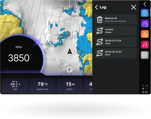 Image of chart logbook