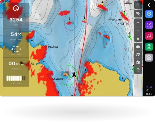 Image of Radar application