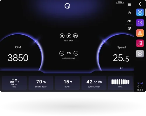 Image of the standard Q Dashboard