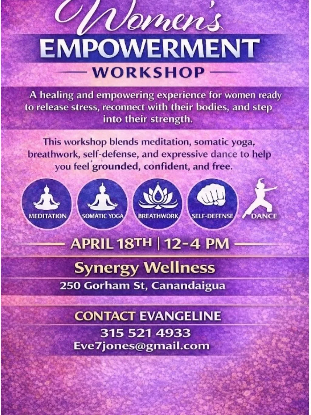 Join us for this workshop and invite your friends to join because what a great gift to give someone. #womensupportwomen #yoga #somatichealing #healingenergy