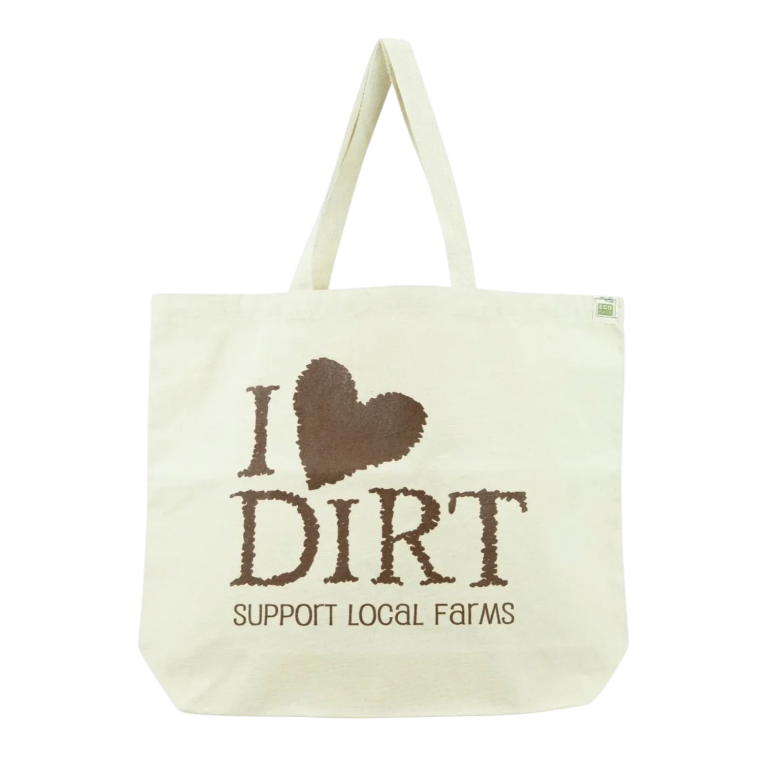 I Love Dirt™ Natural Cotton Tote