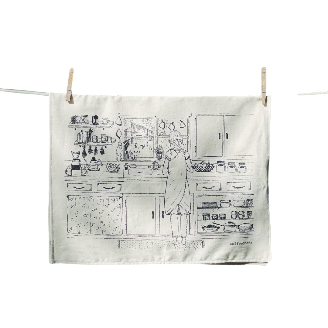 Tea Towel made with Organic Cotton