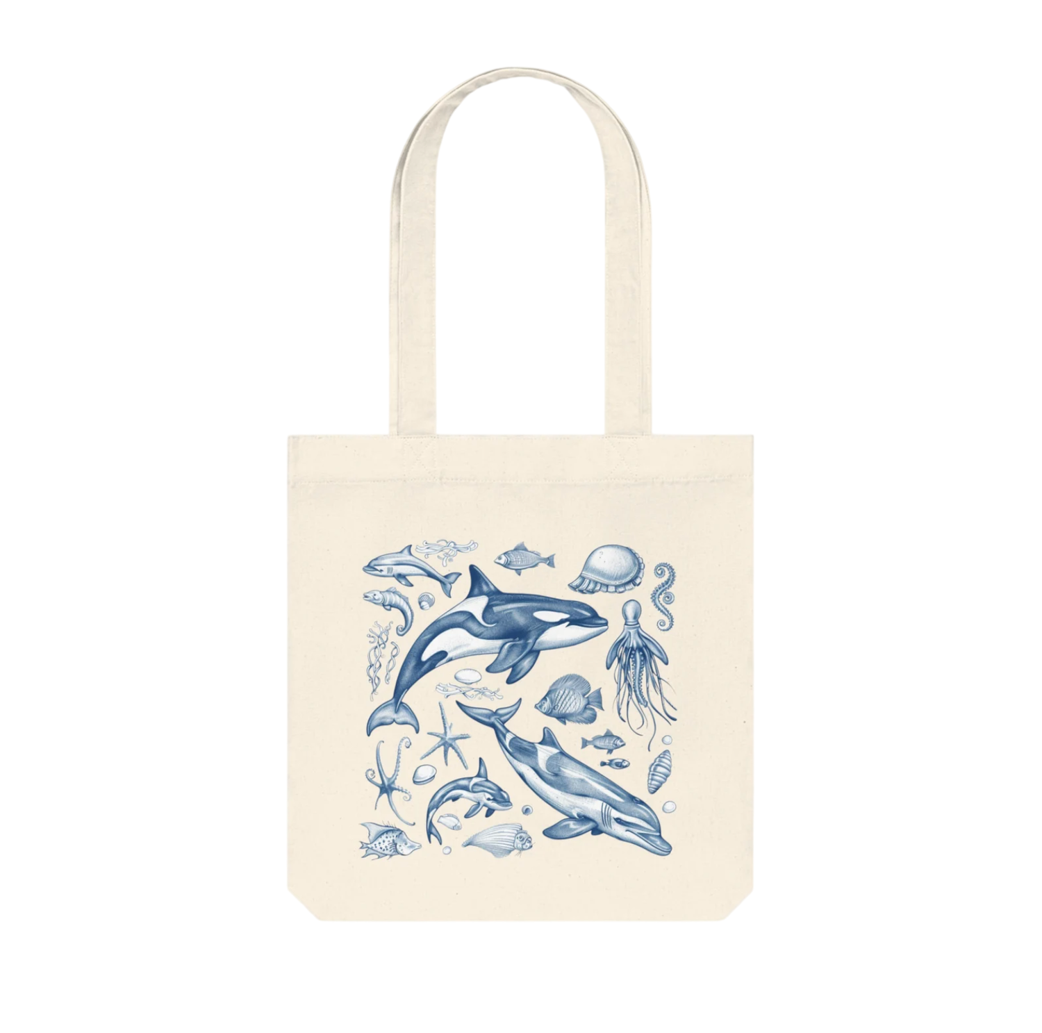 Ocean Animal Tote Bag