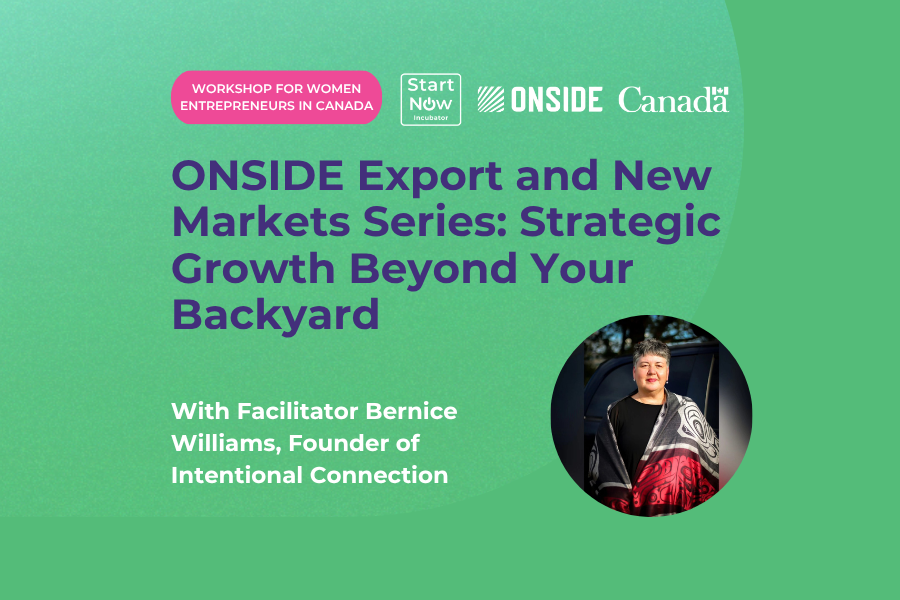 ONSIDE Export and New Markets Series: Strategic Growth Beyond Your Backyard