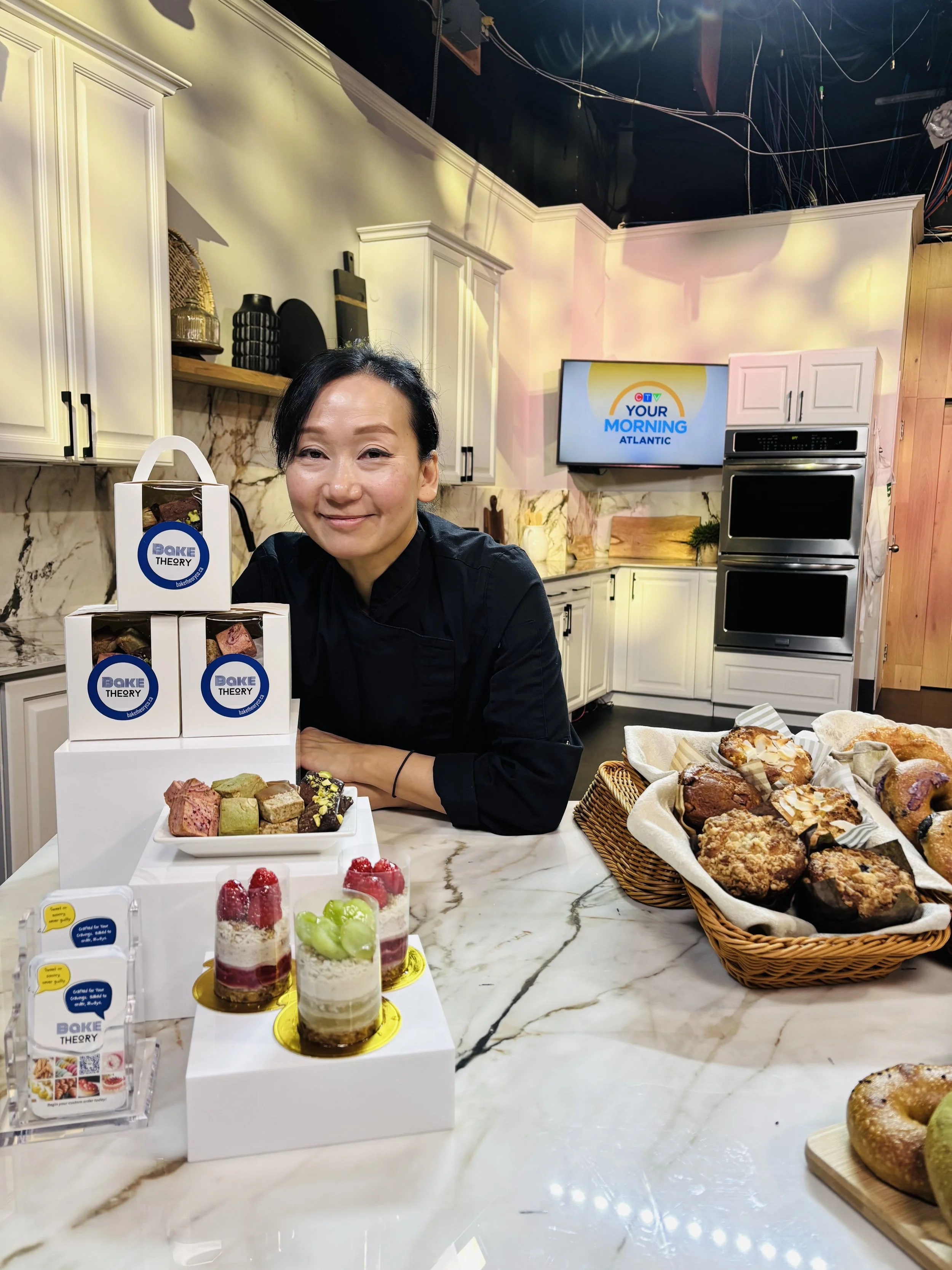 Ivy on the CTV "Your Morning Atlantic" with her pastries.jpeg