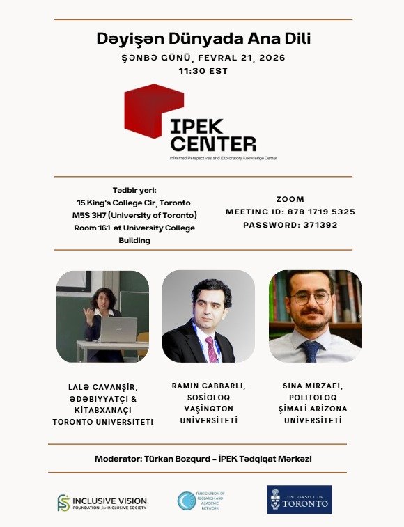 IPEK Research Center presents: Mother Tongue in a Changing World