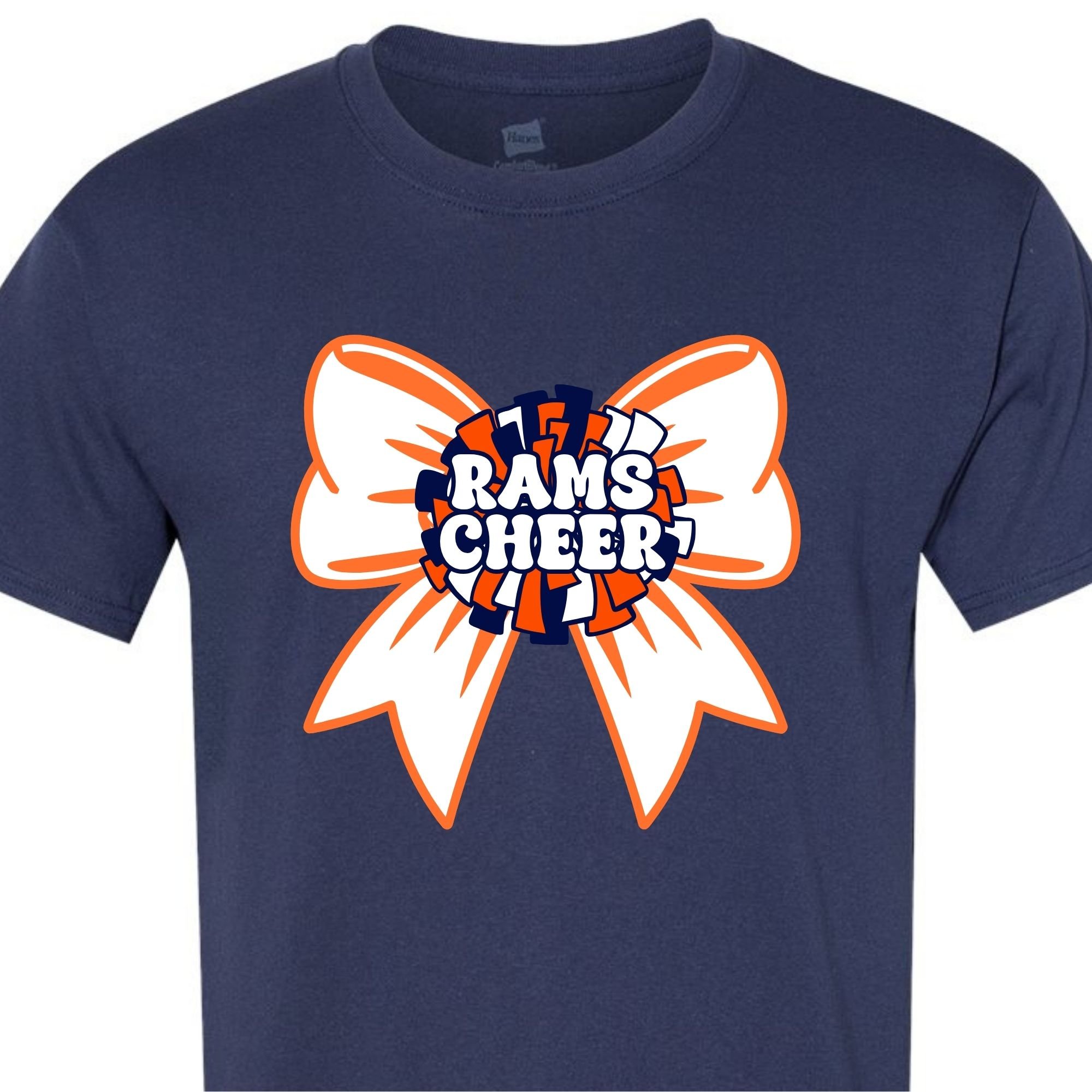 Rams Cheer with Bow