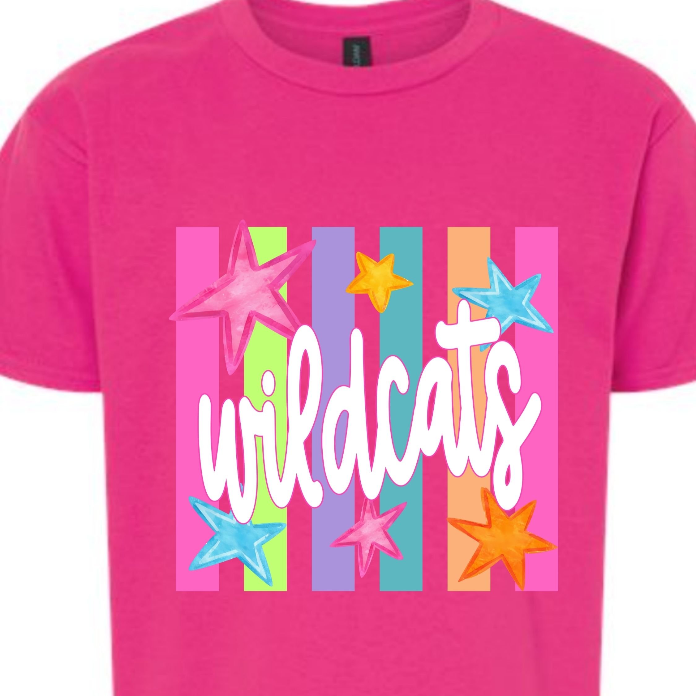 Bright Colorful Wildcat