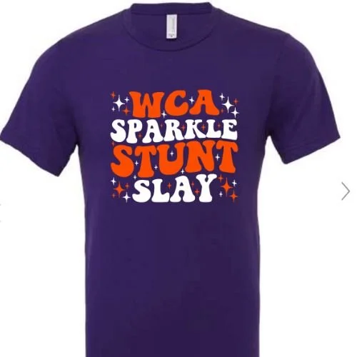 Sparkle Stunt Slay- WCA -Glitter Options!