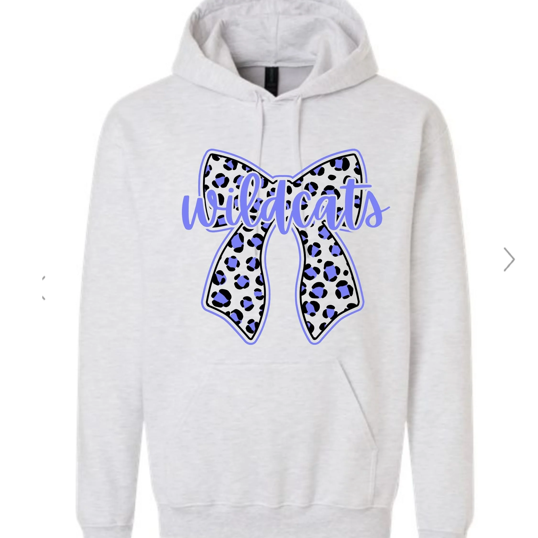 Wildcats Leopard Print Bow
