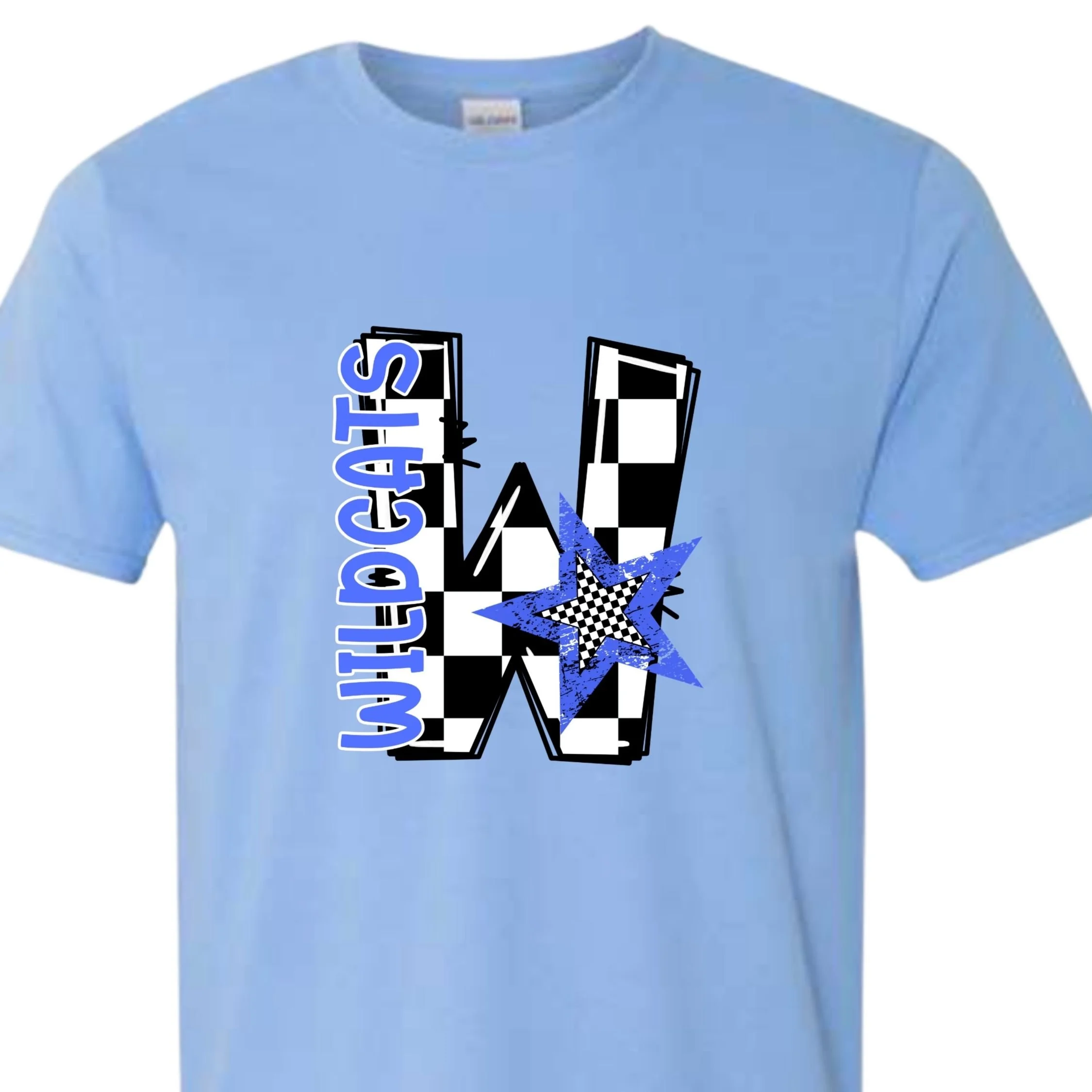 Checkered W