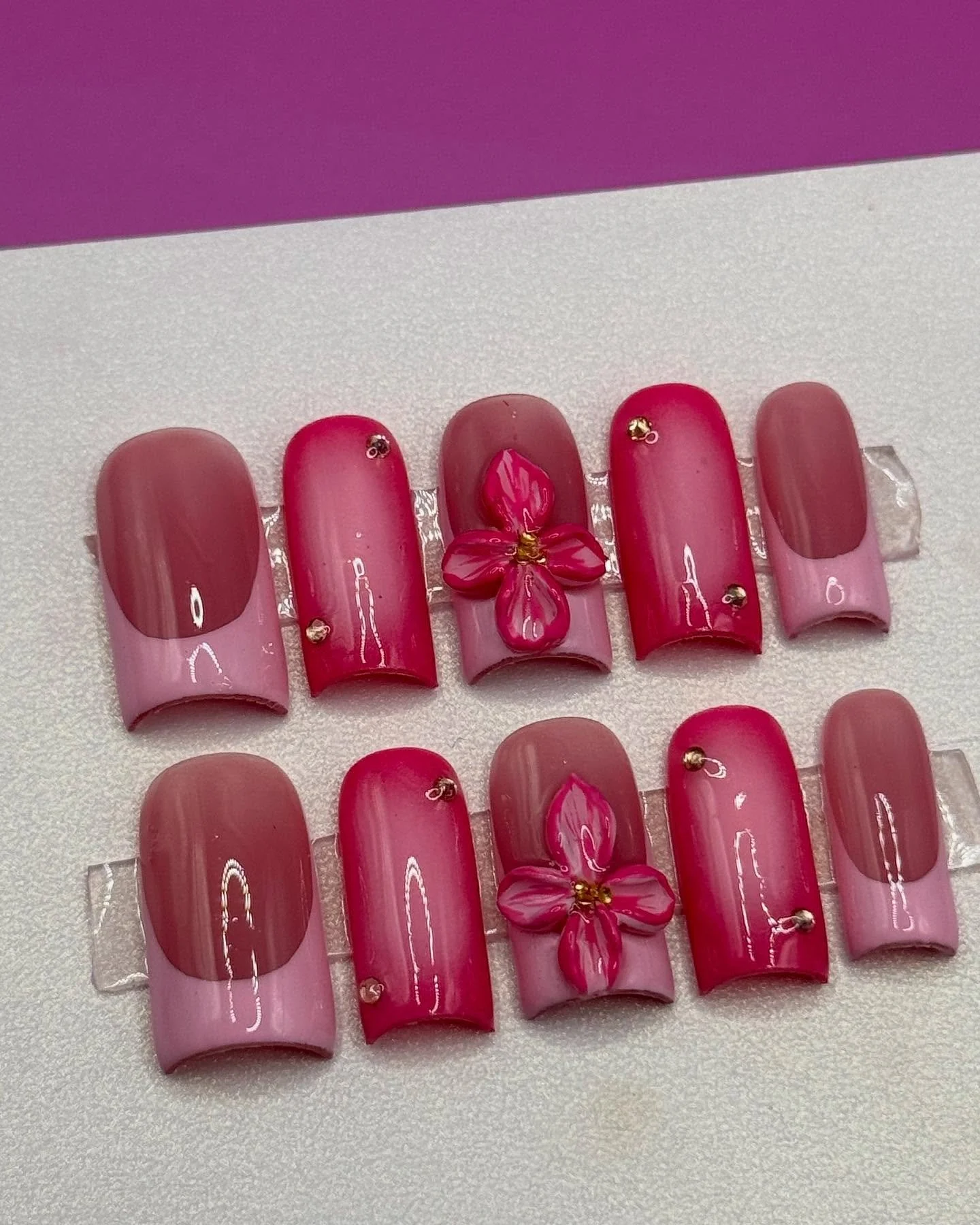 NEW NAILSSS 🌸🌸 $20 www.Nailzzbym4ria.com #nails #nailsart #3dnailart #explorepage✨ #nails💅 #nails💅 #nailstyle #atlanta #flowernailart #flowernails🌺