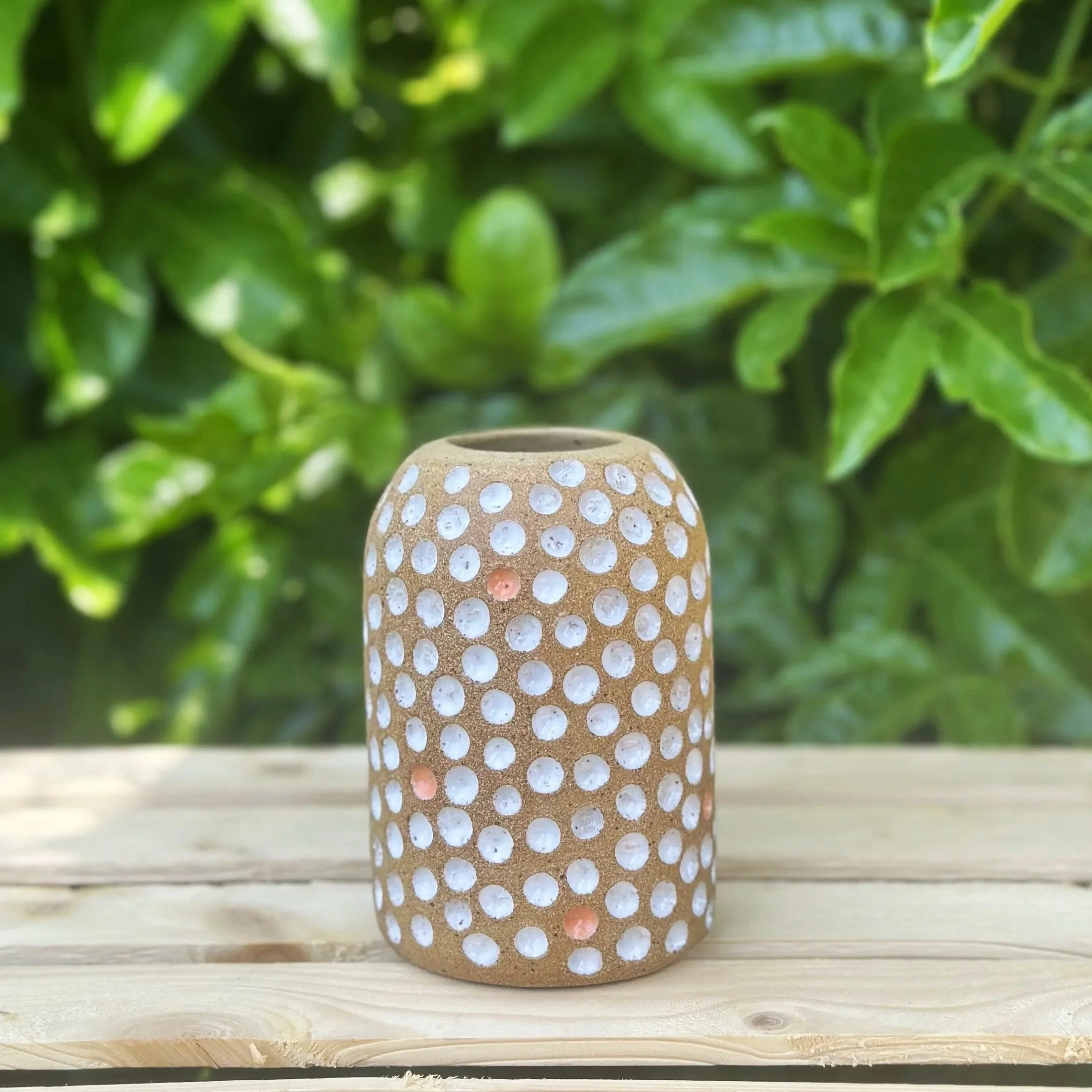 Polka Dot Vase