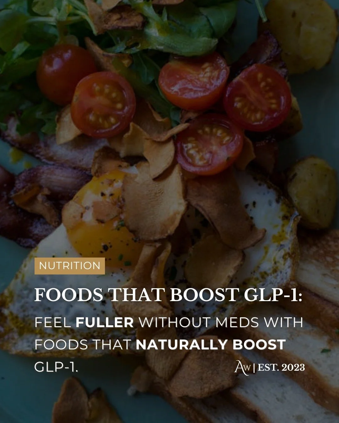 Want to feel fuller without meds?  Certain foods can naturally boost GLP-1, the same hormone behind popular weight-loss drugs. Discover which foods keep you satisfied longer. Link in bio!

#GLP1 #HealthyEating #Nutrition #NaturalHealth #GutHealth #Fu