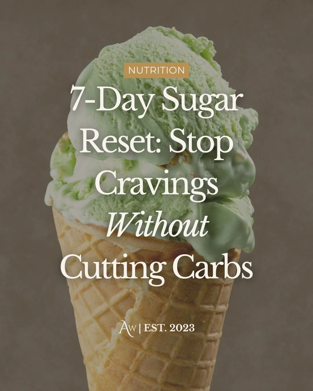 A sugar reset doesn&rsquo;t mean going &ldquo;no carb.&rdquo; It means temporarily reducing added sugars while stabilizing blood glucose with smarter meal structure. Learn more with our 7-day sugar reset linked in the bio.

#nosugar #nutrtion #health
