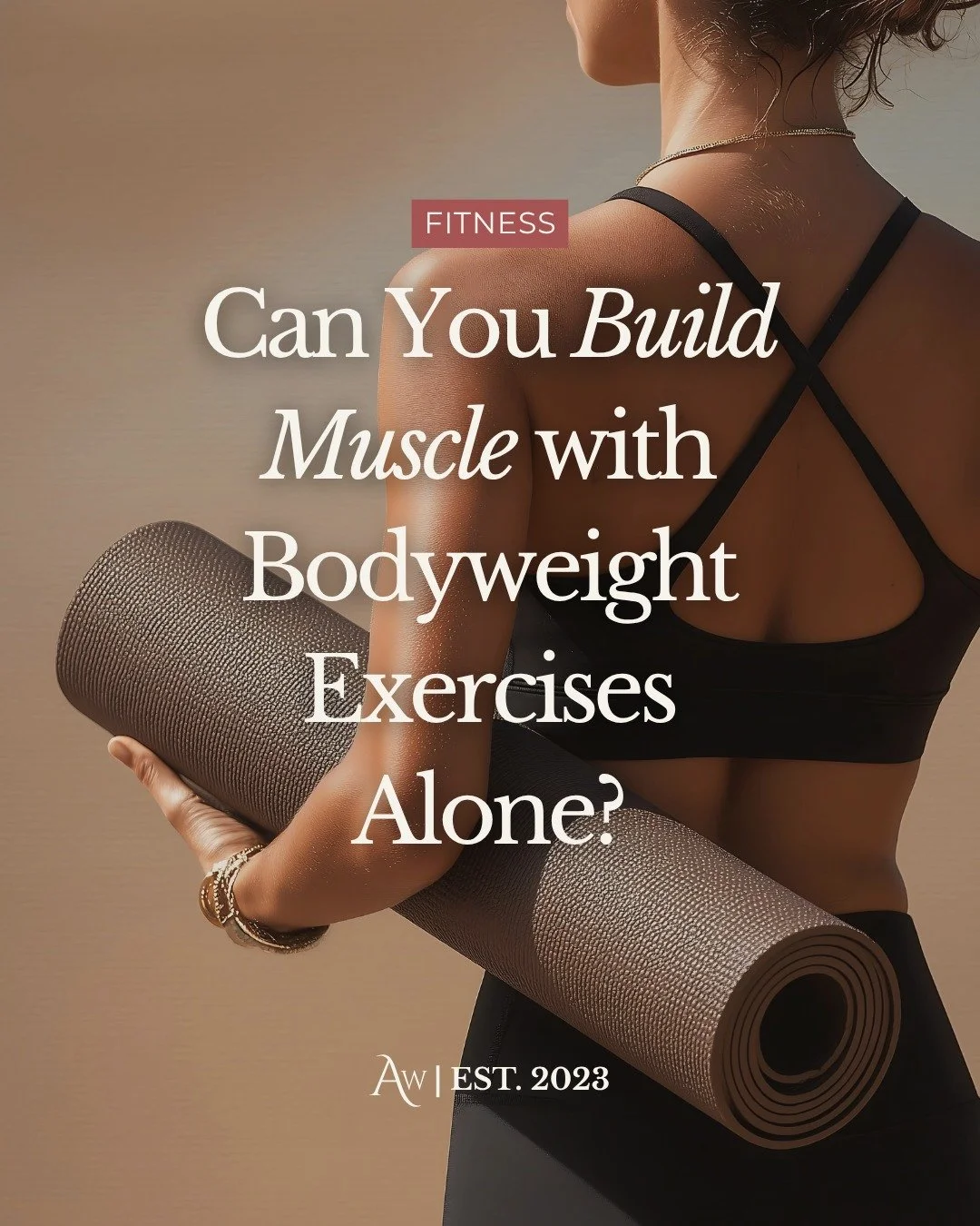 The short answer? Yes. We break down what the research actually supports, where bodyweight training falls short, and how to structure your week for real, measurable progress.

Click the link in our bio for the full plan!

#fitnessmotivation #fitnessj
