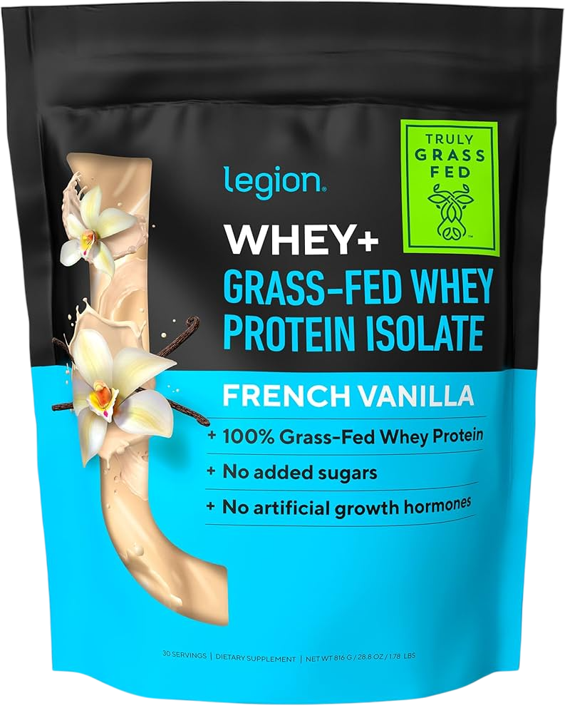 Altruva Wellness reviewed product, the LEGION Whey+ Protein Isolate.