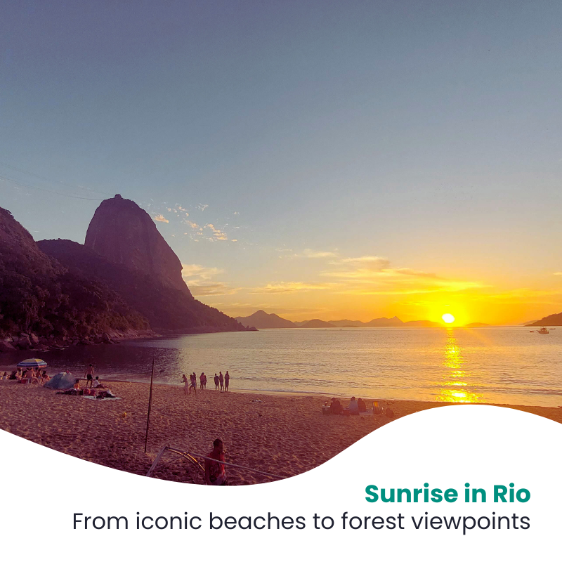 Sunrise in Rio de Janeiro: Beaches, viewpoints and local morning experiences