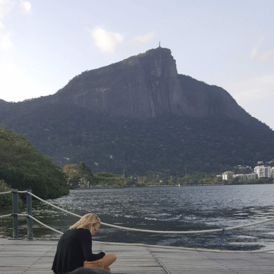 Christ the redeemer view from Rodrigo de Freitas lagoon.png