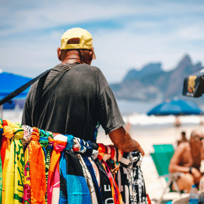 Vendors at Rio de Janeiro beach.png
