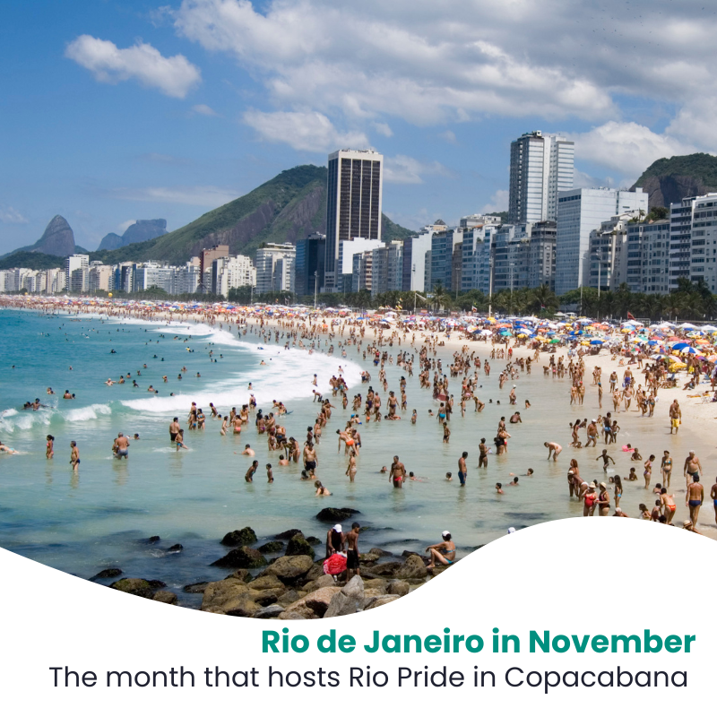 Rio de Janeiro in November: Weather, events and what to expect