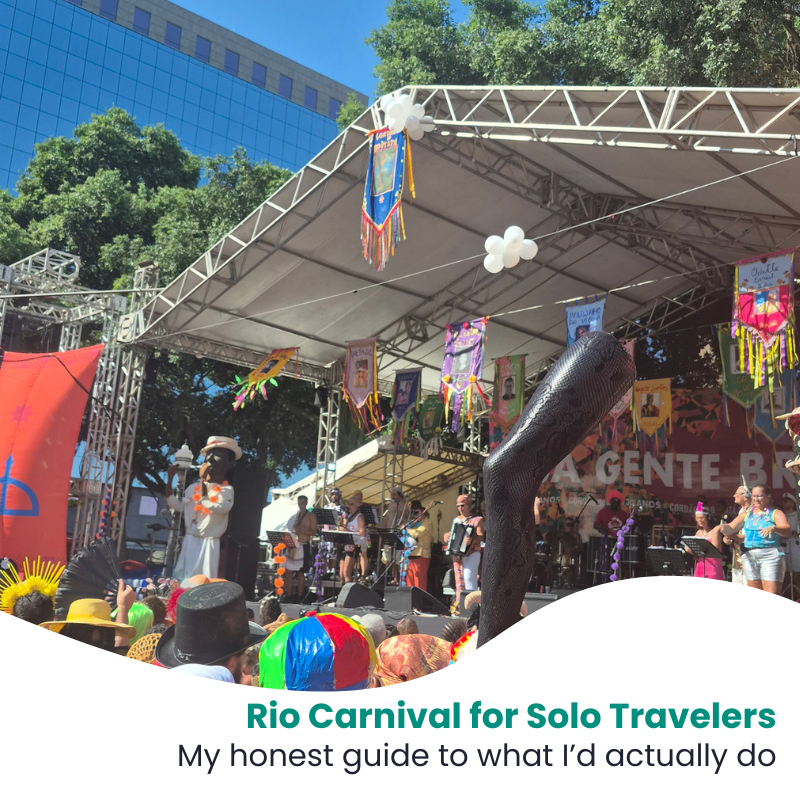 Rio de Janeiro Carnival: is it good for solo travel?
