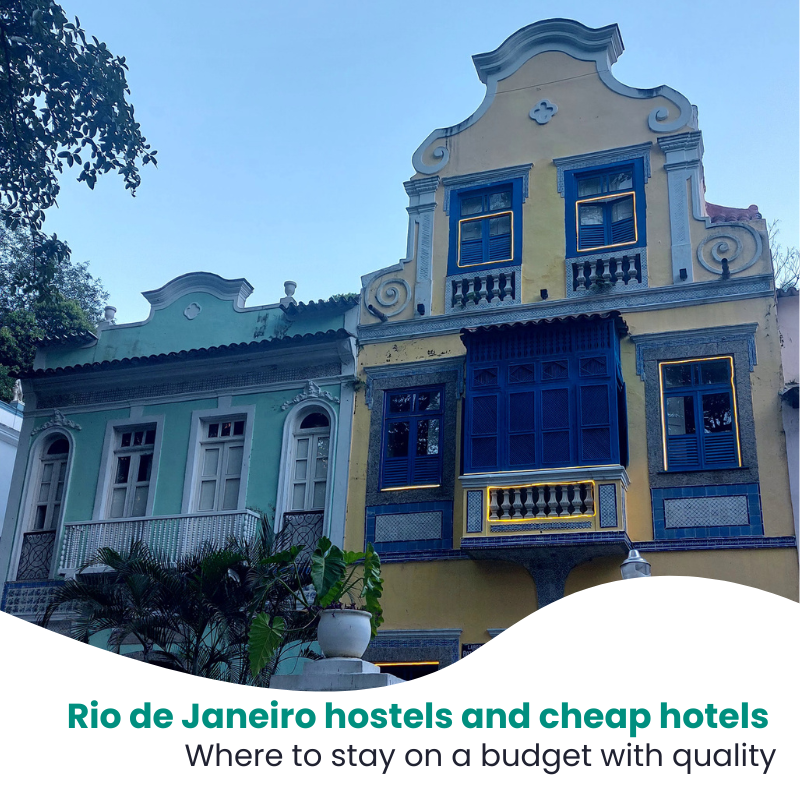 Rio de Janeiro hostels and cheap hotels: Where to stay on a budget.