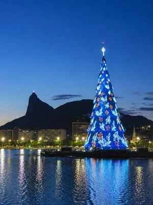 Floating trees during Christmas in Rio de janeiro.jpg