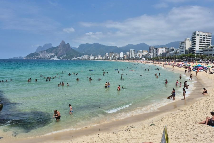 Ipanema Beach view from Arpoador