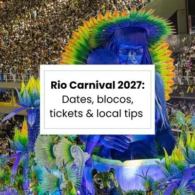 Image of a samba school at sambadrome in Rio de janeiro