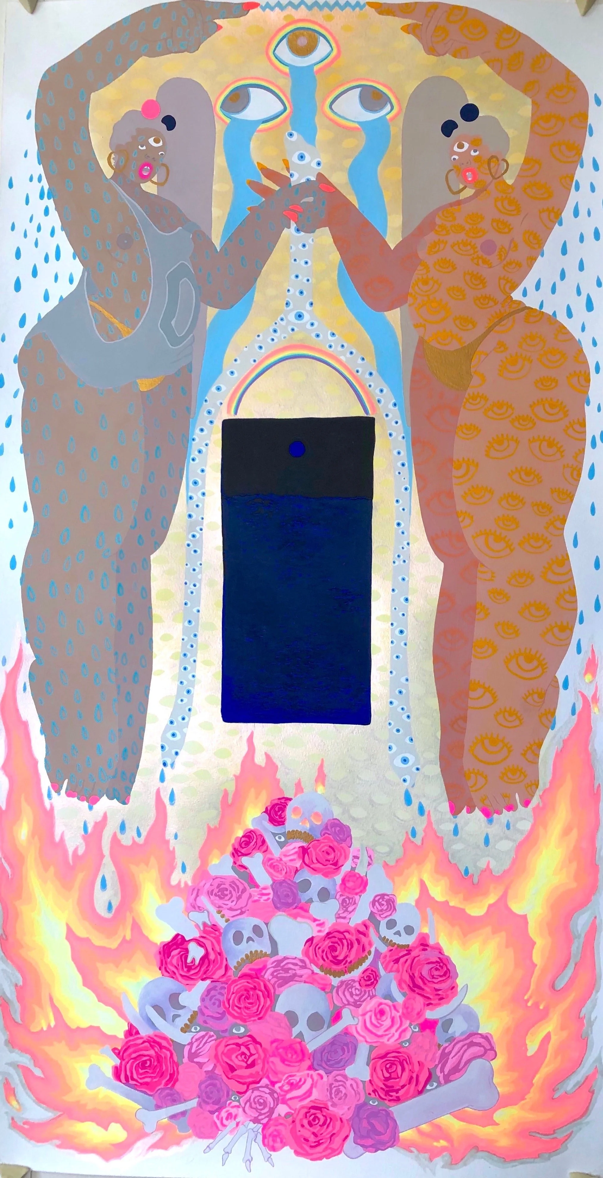 Amaryllis DeJesus Moleski's Art Explores Freedom and Fantasy - Teen Vogue, 2020