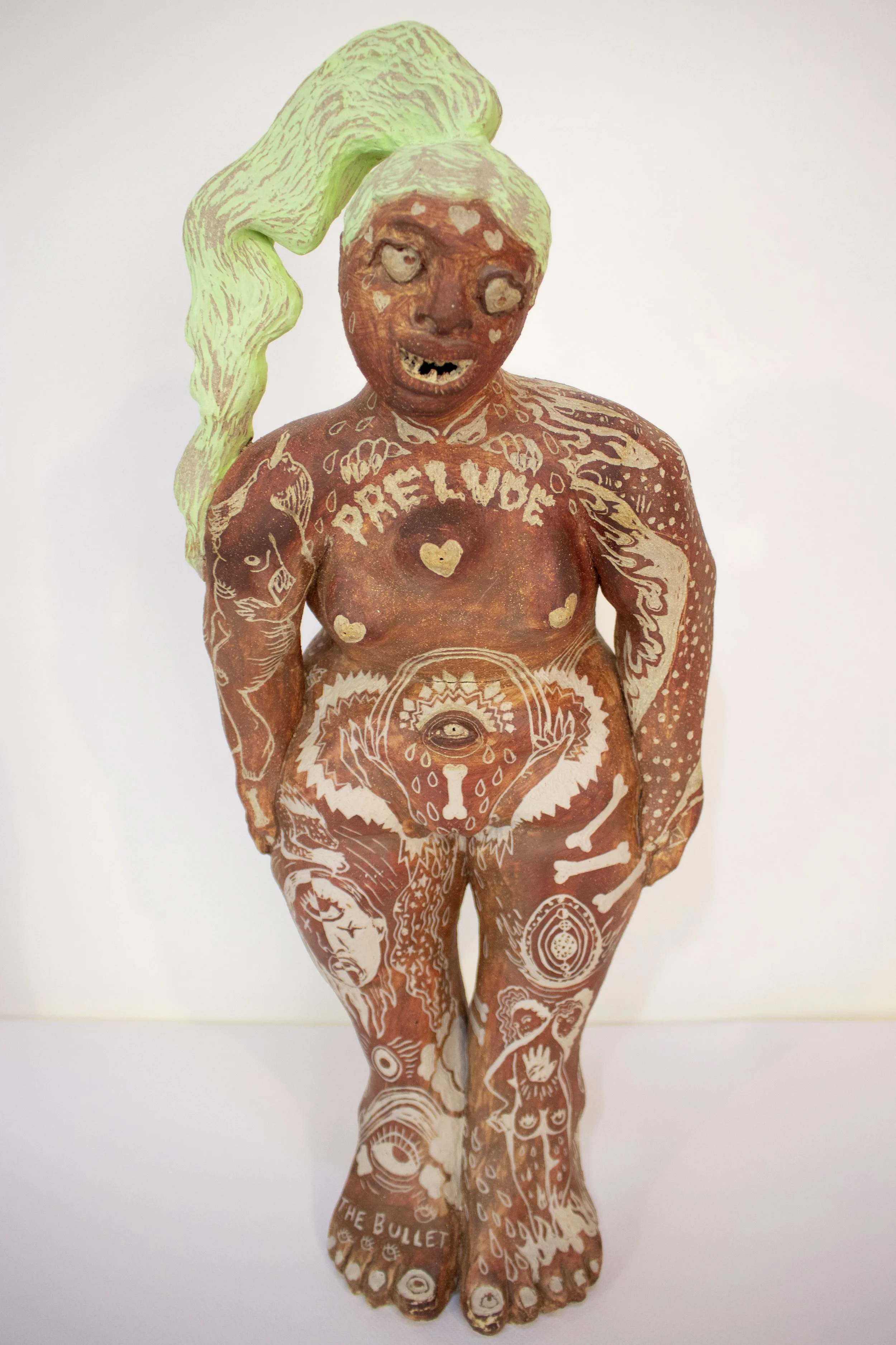 Prelude,
Amaryllis R. Flowers, 2023,
6 in x 9  x 21 in,
Ceramic