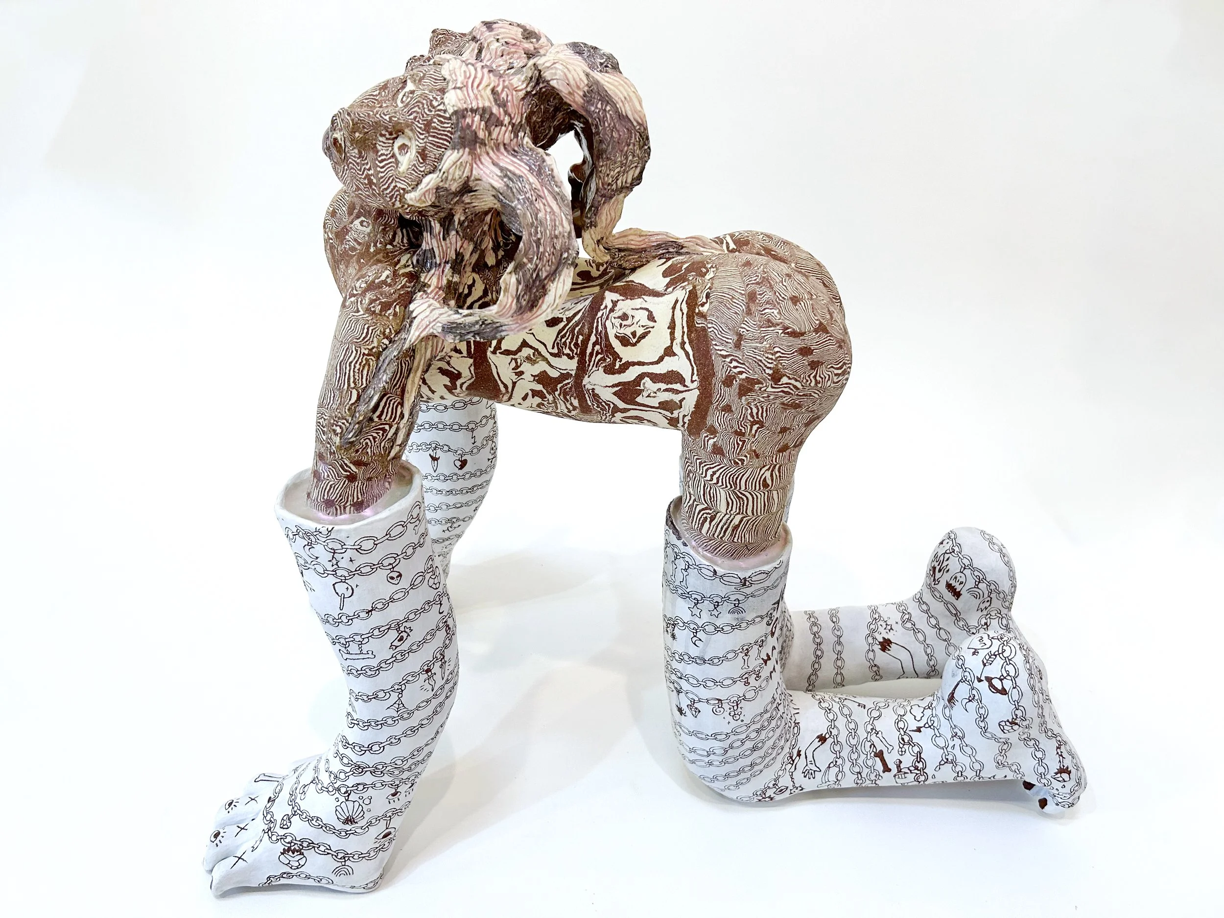 Party Animal, 2025
Ceramic, 27 L x 22 H x 15.5 W