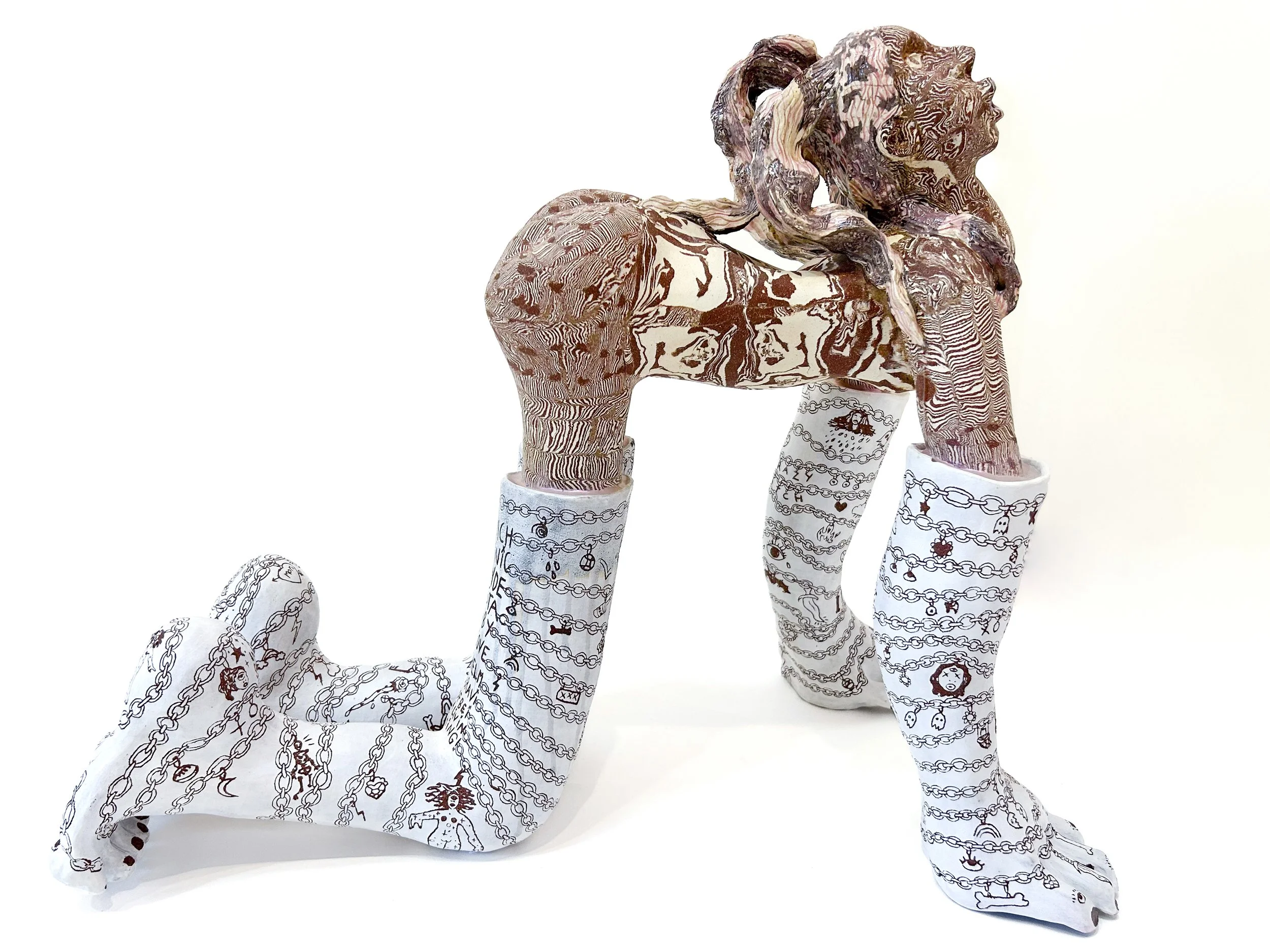 Party Animal, 2025
Ceramic, 27 L x 22 H x 15.5 W