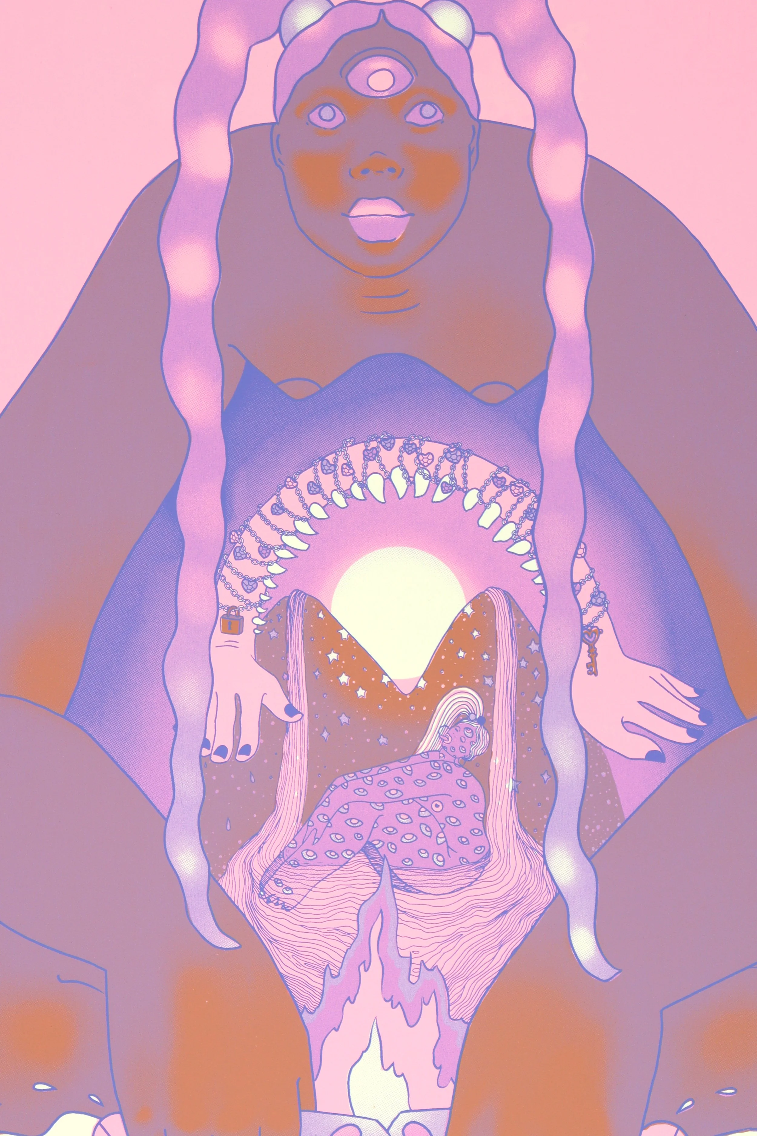 Keeping It Alive, 2024
4 color serigraph on archival paper
26 x 19 in
Edition of 10