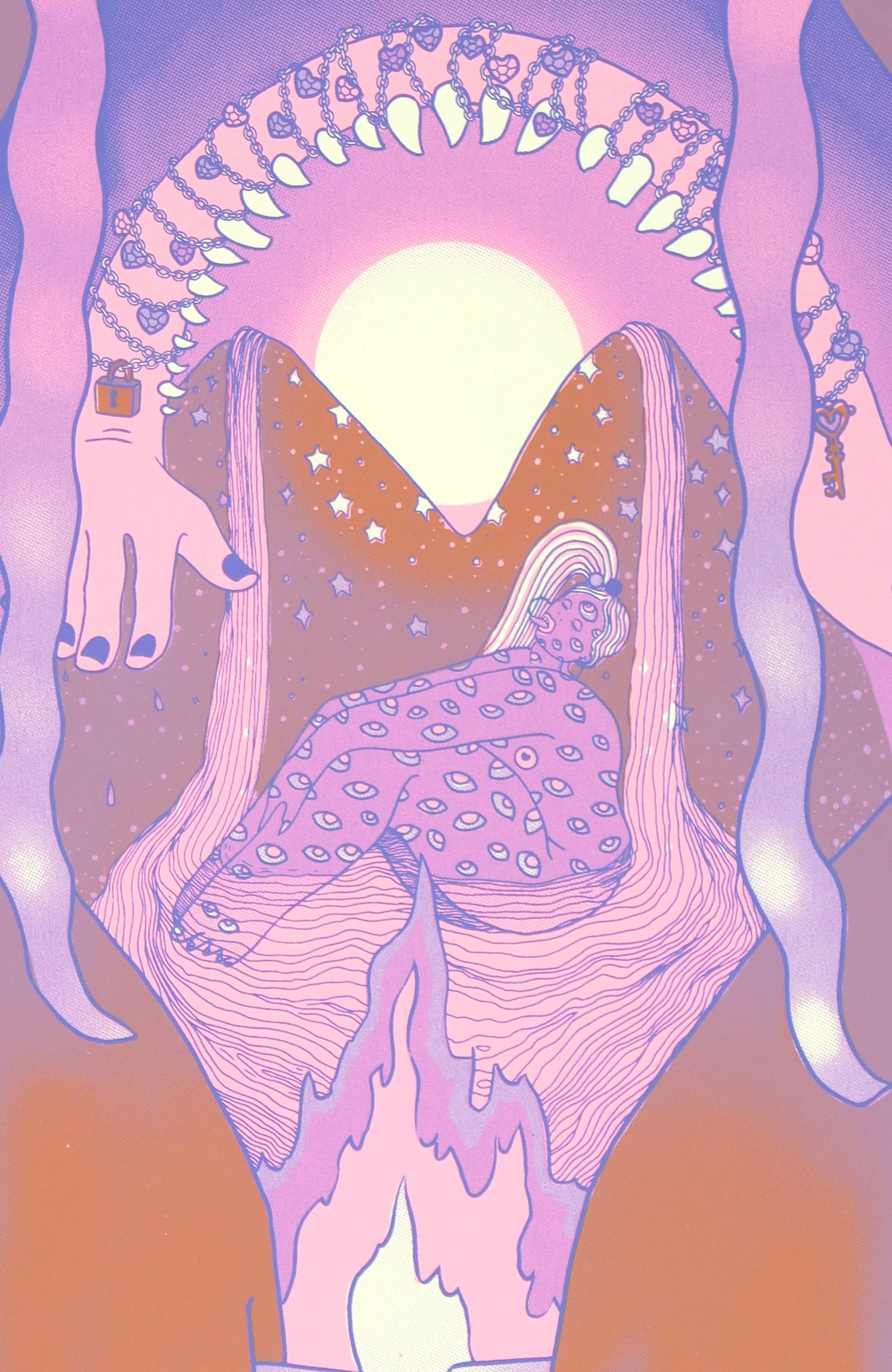 Keeping It Alive, 2024
4 color serigraph on archival paper
26 x 19 in
Edition of 10